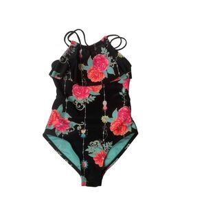 Toddler girls wonder nation floral patterned bathing suit